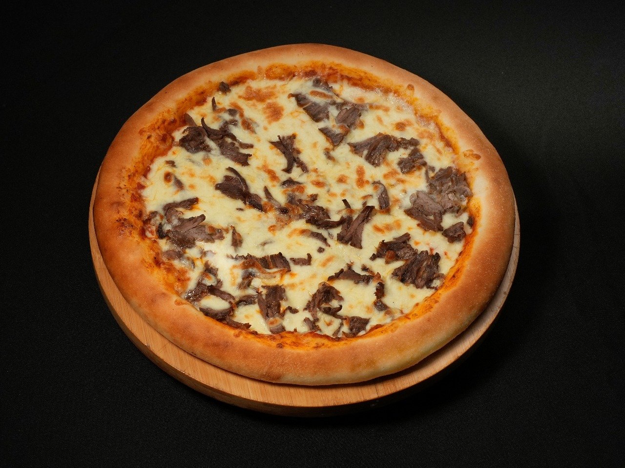 بيتزا شاورما لحم ( وسط )